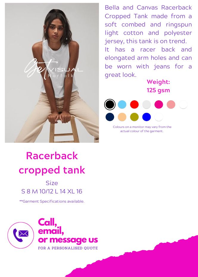 Racerback Cropped Vest