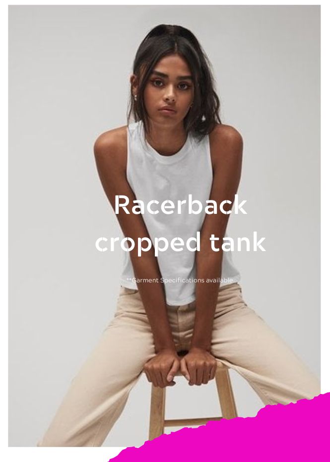 Racerback Cropped Vest