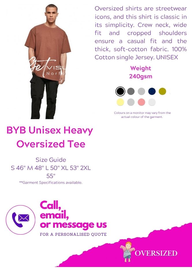 BYB Unisex Heavy Oversized Tee
