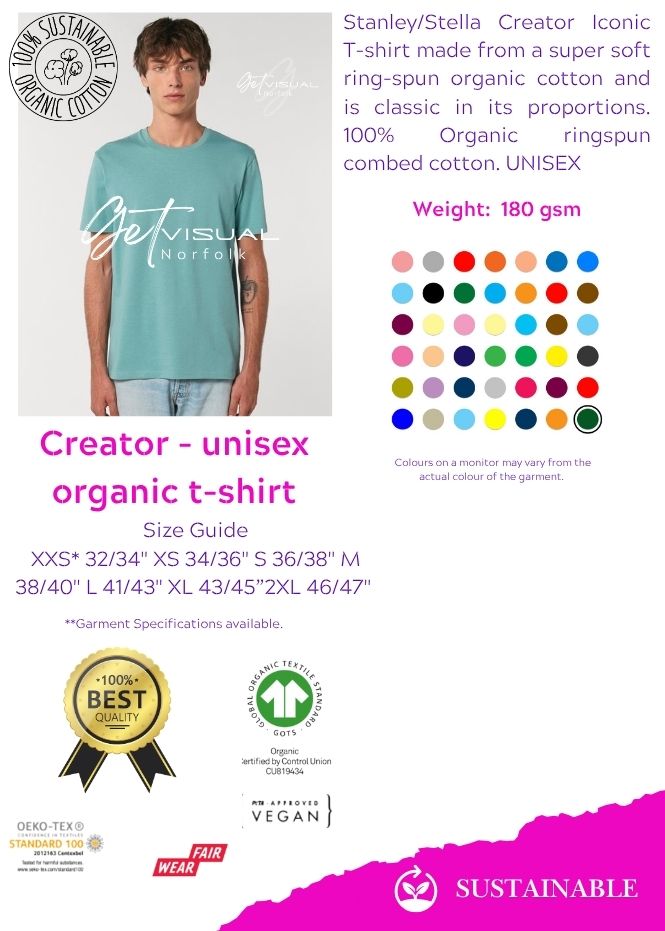 Sustainable - Unisex organic Tee